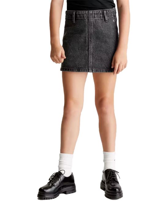 CALVIN KLEIN Girls Denim Skirt CALVIN KLEIN | CKIG0IG02281T1BY